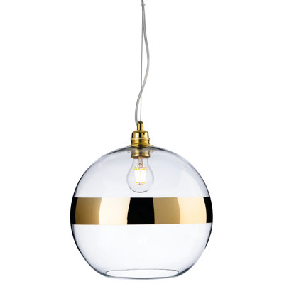 1 - Light Gold Sphere Pendant