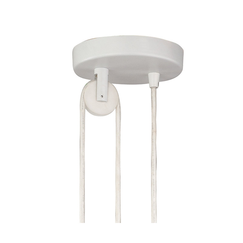 Century 1 - Light Dome Pendant, White