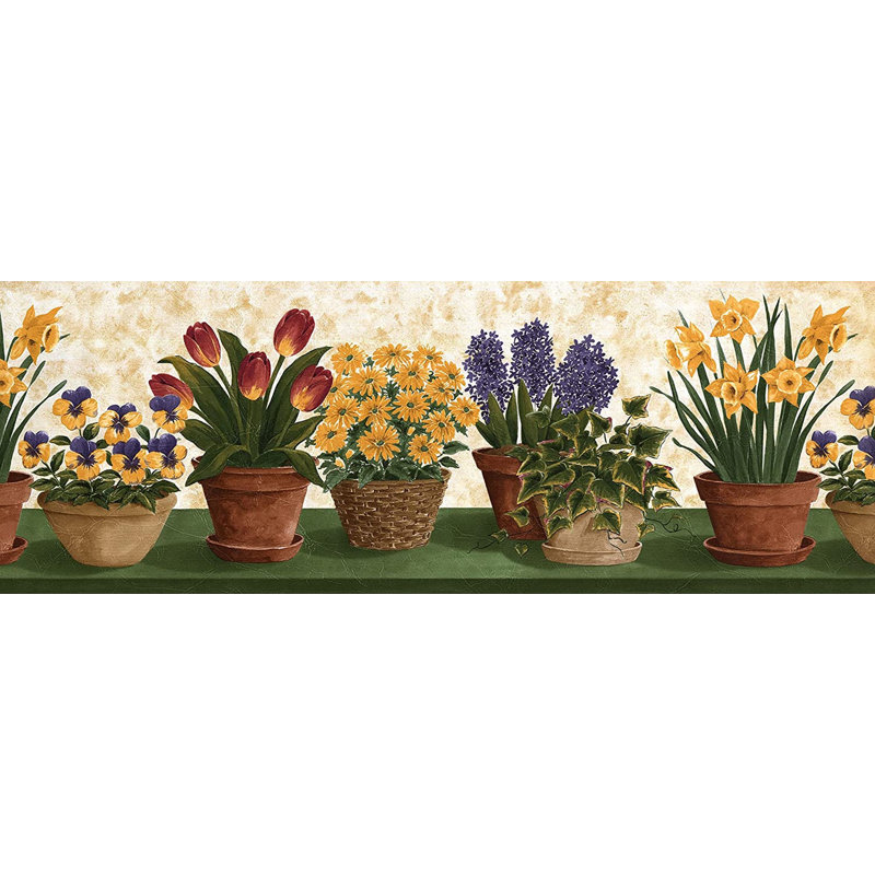 Papier peint floral