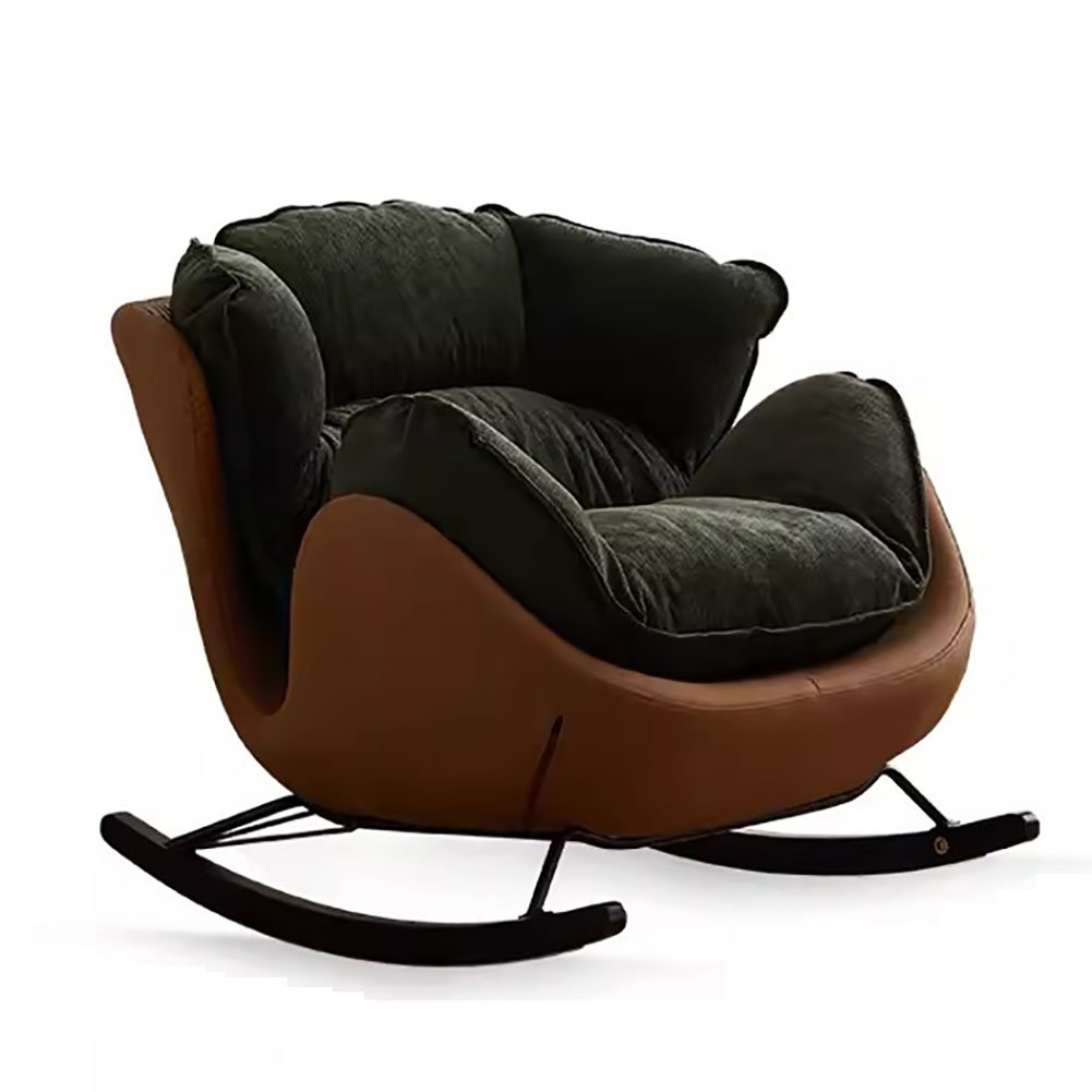 ChairVogue Single Rocking Chair Casual Retro Rocking Chair | Wayfair