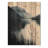 White And Black Silent Ridge - Lake House Wood Wall Art - On Natural Pine Wood-1374016361