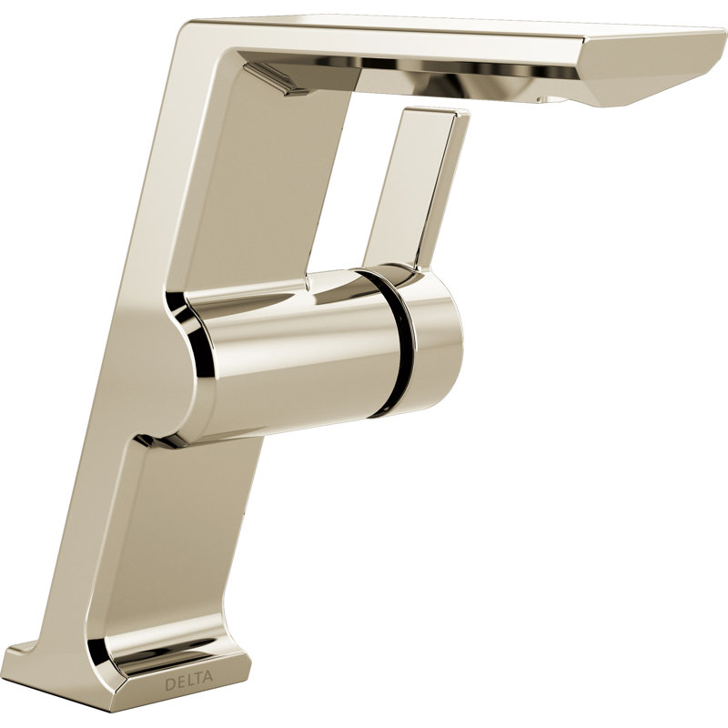 Pivotal Mid Height Vessel Sink Faucet Bathroom Faucet, Polished Nickel