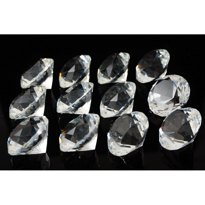 1.2'' Handmade Crystal Finial Ornament