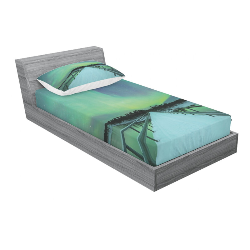 Microfiber Sheet Set, Twin XL Sheet Set with Fitted Sheet