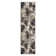 Abstract Yellow/Black/Gray Area Rug