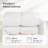 King Size Duck Feather Duvet Insert with Cloud Like Fluff Quiet Sleep and Easy Machine Wash-322127040