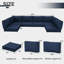 Coussins d'extérieur de 5 po pour coussins d'extérieur modulaires de 6 po (coussins seulement)-195190554