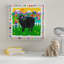« bah bah black mouton », art sur toile-32713015
