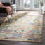 Tapis rouge tissé à la main Elan-20944619