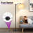 Harmonsburg 63'' Black Task Floor Lamp-264261878