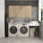 Modular Wall Cabinet With Adjustable Shelf - Multi-purpose Storage For Bathroom, Laundry, Or Kitchen-2049616003