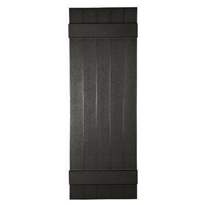 Custom 5 Board Closed BNB Shutters