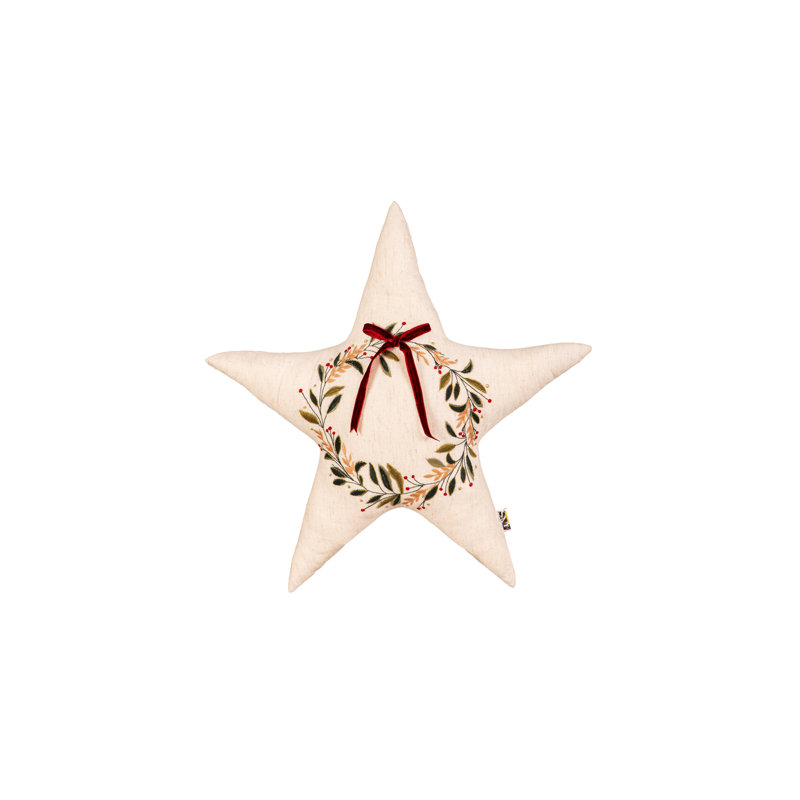 17" x 17" Star Shaped Pillow