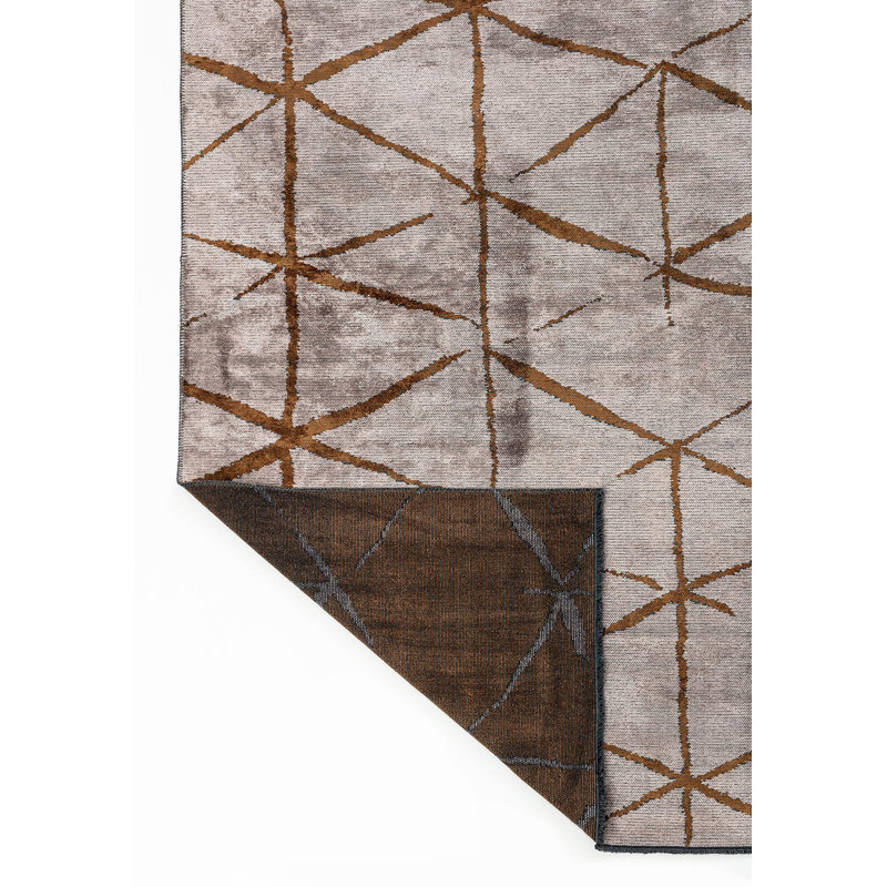 Rapture Geometric Shapes Area Rug, Rectangle 7'10" x 9'10"
