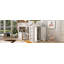 Lit mezzanine avec tiroirs, bureau et garde-robe-621154152