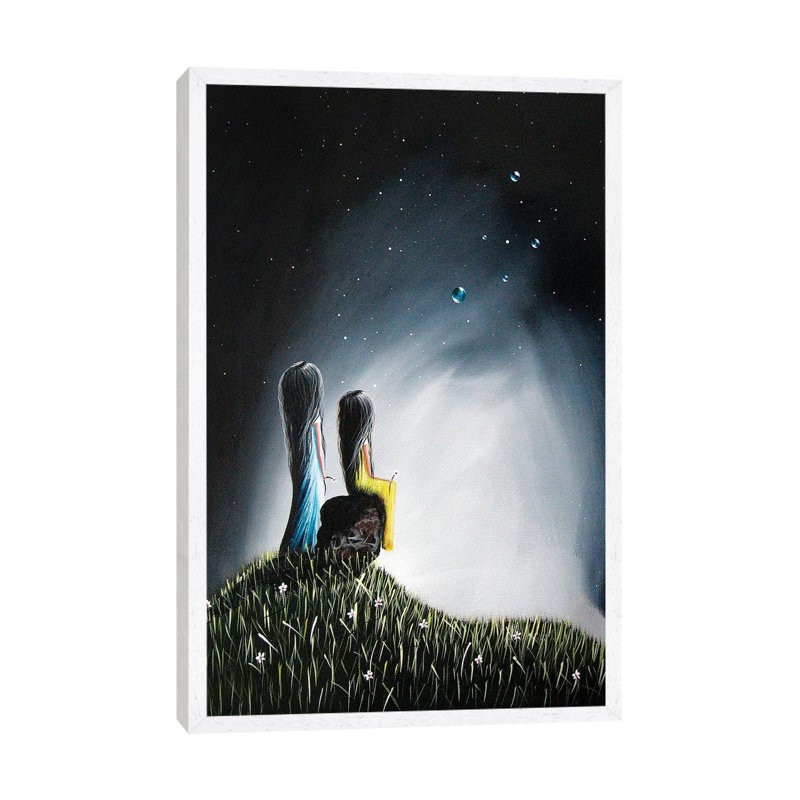 My Precious - Print on Canvas, White Framed, 66.04 cm H x 45.72 cm W