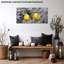 Citron Duppstadt - Rustic Farmhouse Kitchen, décoration murale, œuvre d'art sur toile pour salle à manger, impression encadrée artistique, cadre encadré en pin, 20 po x 40 po-1938954095