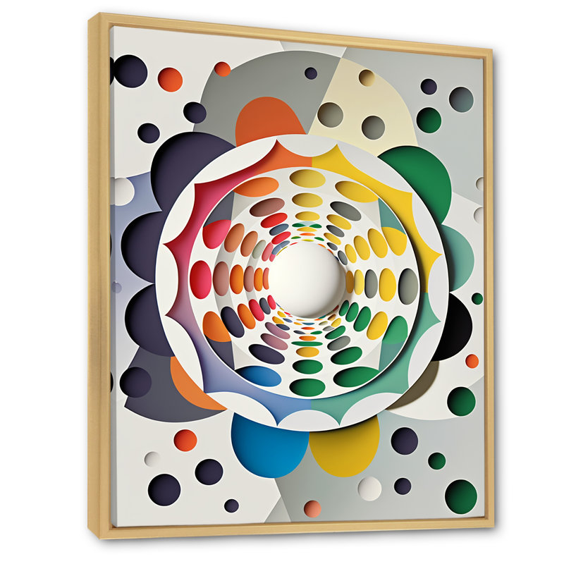 Métamorphose géométrique de l'éveil - Décoration murale géométrique moderne, H 20 po x l 12 po x P 1 po