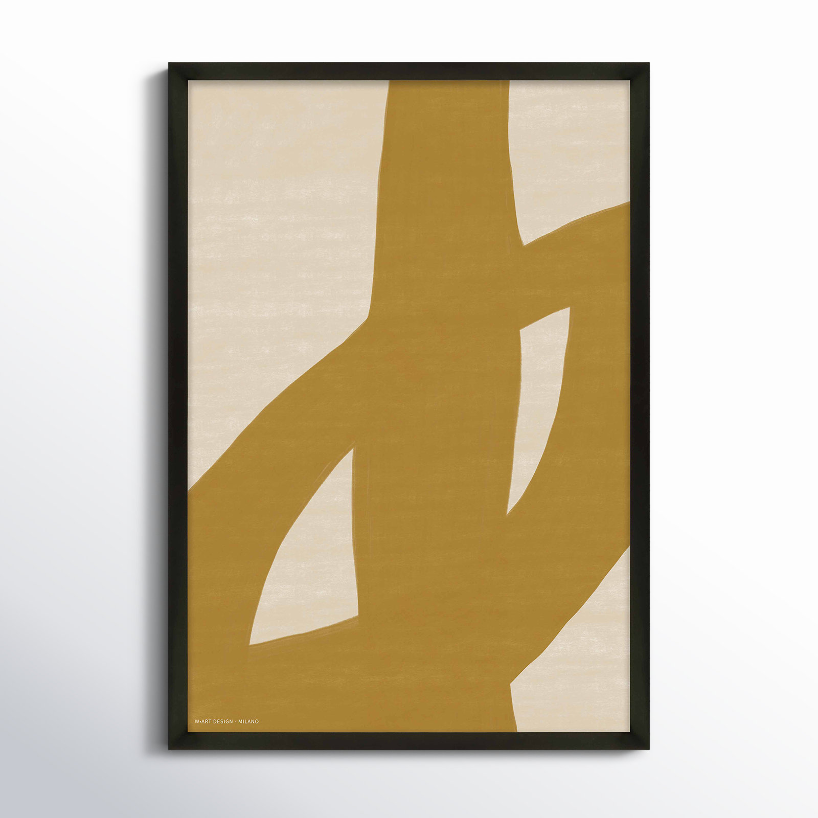 Form And Fusion 1 by Romina Gadler, Black Framed Paper, 30" H x 21" W x 1.25" D