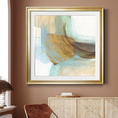 Blue Rhythm I - peinture encadrée