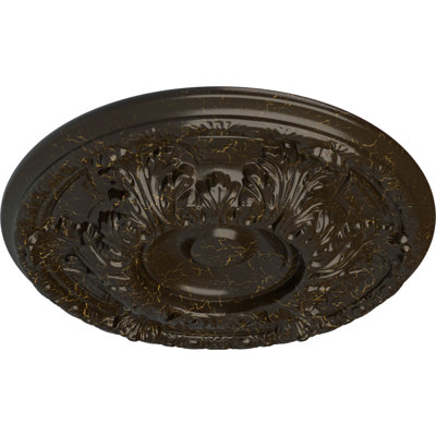 Médaillon de plafond H 2 1/2 po x l 23 3/8 po x P 2 1/2 po Granada