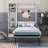 Murphy Bed Wall Bed with Sofa,with Shelves-125171935
