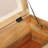 Storage Bench Solid Reclaimed Wood 31.5" x 15.7" x 15.7"