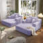 Ensemble de chaise longue surdimensionnée 2 pièces-1116335047