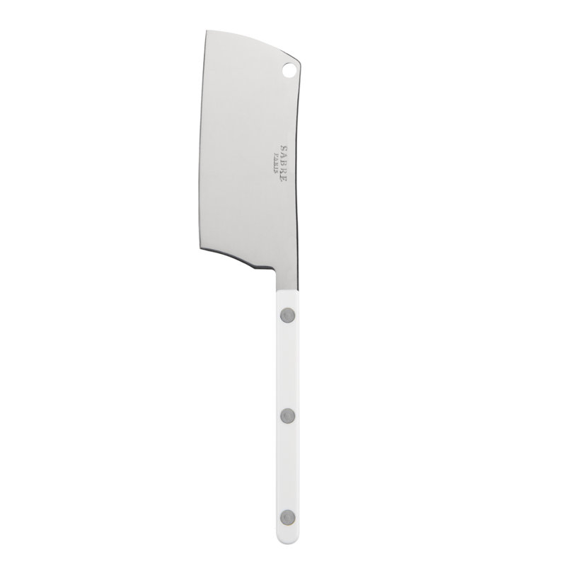 Bistrot Solid Cheese Knife, White