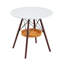 with Solid Wood Base Dining Table