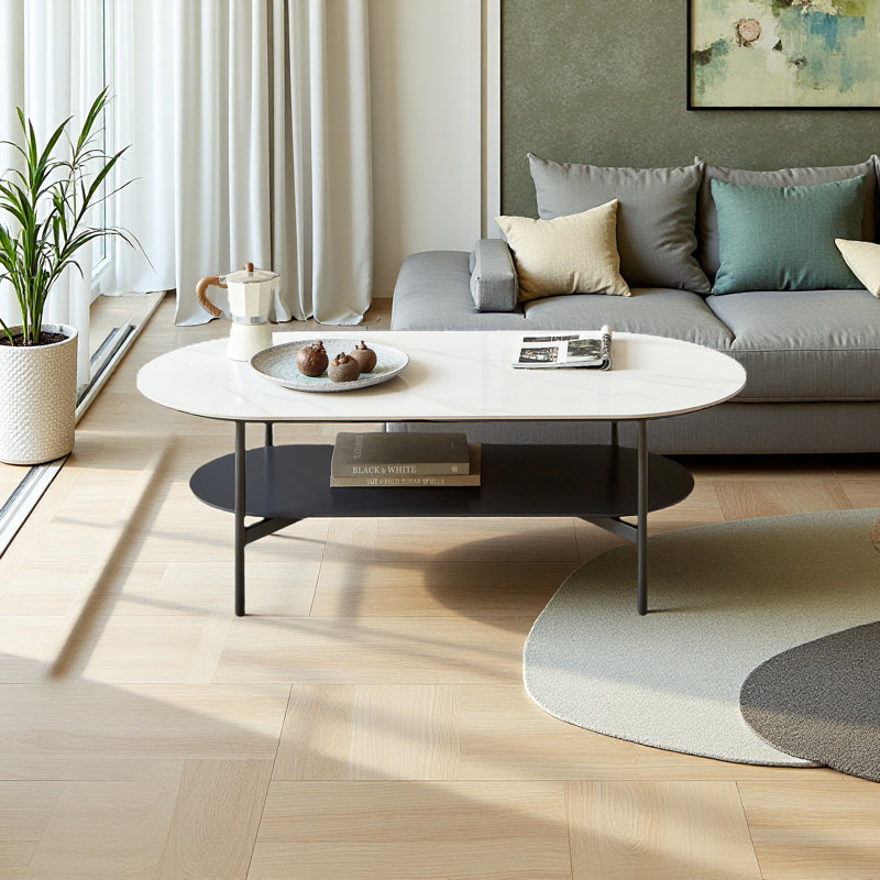 Table basse, table basse en céramique