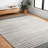 Mischa Power Loom Ivory/Gray Area Rug-371074707
