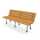 Frog Furnishings St. Pete Recycled Plastic Park Bench | Wayfair