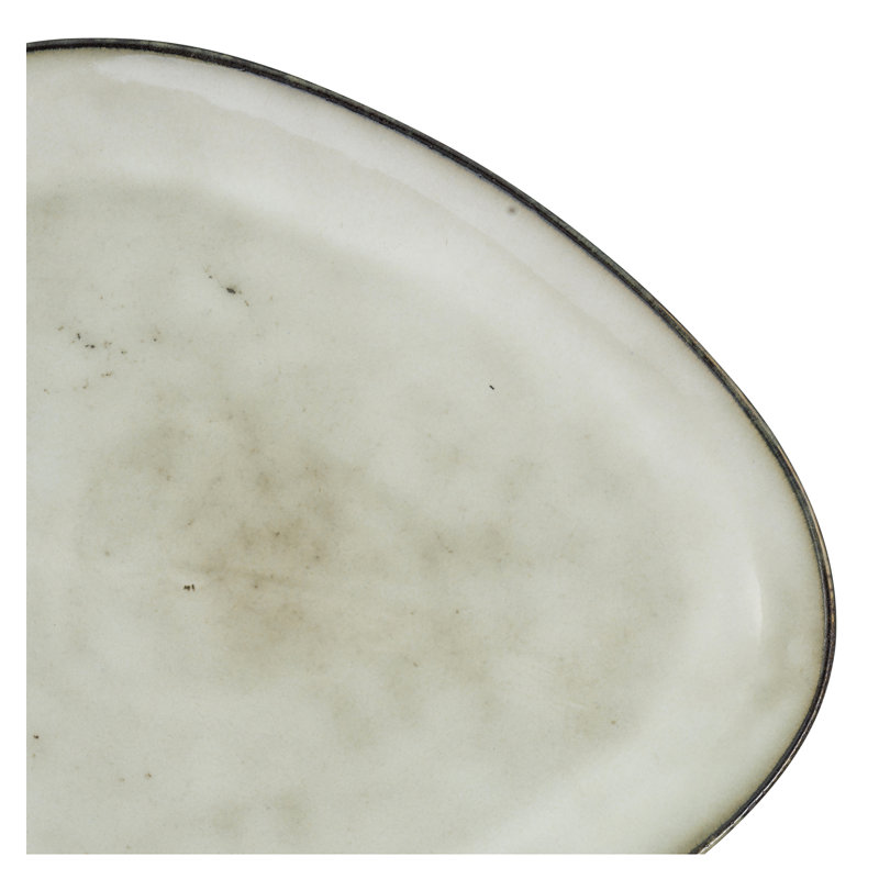 CLOUDY Piece Porcelain China Dinnerware Set - Service for 2, Sand
