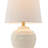 16.7’’ Modern Textured Ceramic Table Lamp