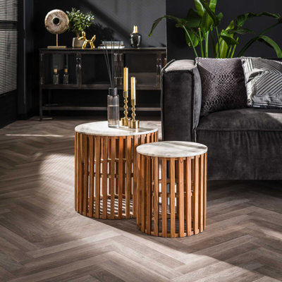 Cace 2 Piece Nest of Tables