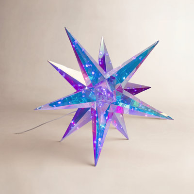 Kurt Adler's 17.75" 60-Light RGB Smart LED Holographic Starburst