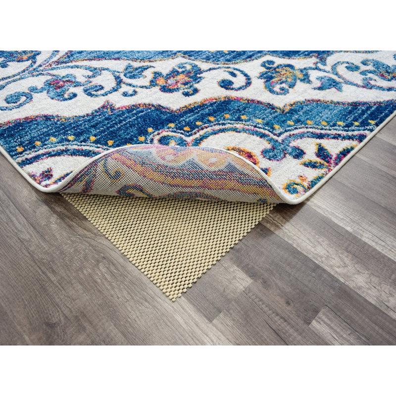 Tapis bleu / brun Witby, Rectangle 5 pi x 7 pi