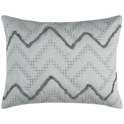 Warren Cotton Chevron Sham