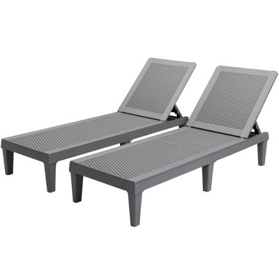 Ikey Outdoor Chaise Lounge