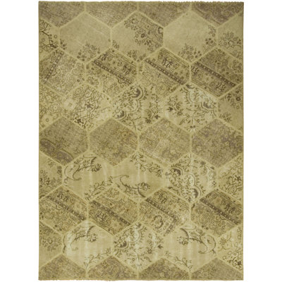 Tapis rétro patchwork turc