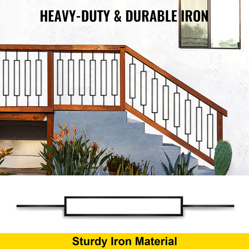 44" x 3.2" x 0.5" Deck Baluster Set