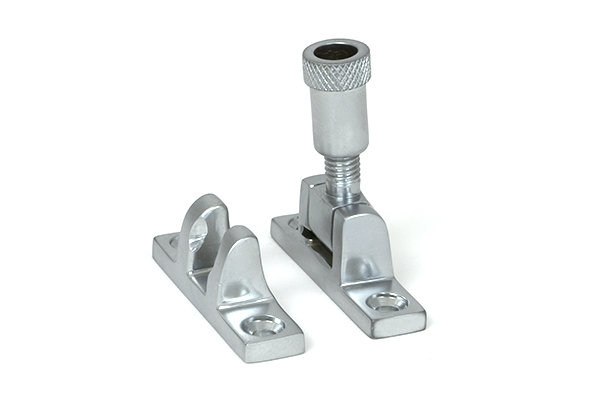 Brompton Brighton Fastener - Narrow (Square), Satin Chrome
