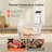 850W Sous Vide Precision Cooker with LED Display and Clamp Design