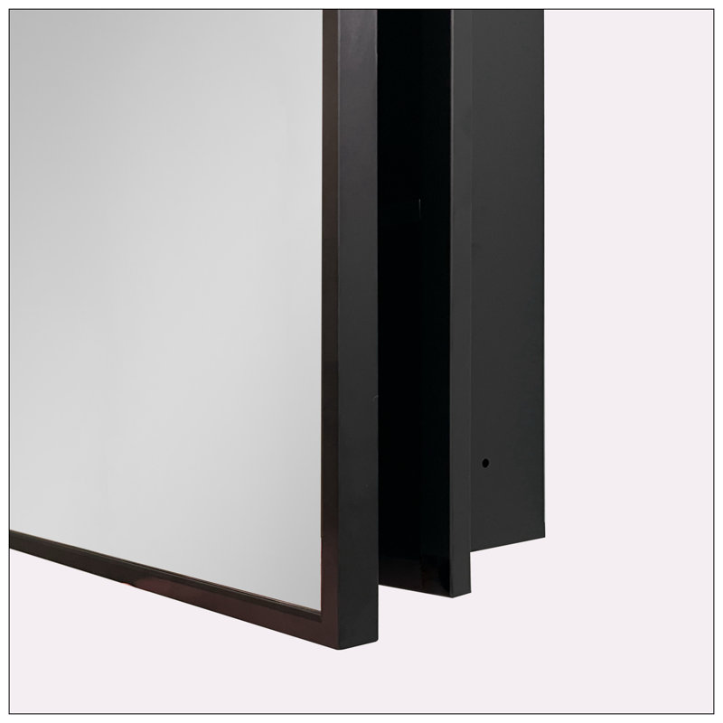 Armoire à pharmacie avec miroir Bloch, H 26 po x l 20 po x P 4,9 po