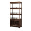 Vitrines en bois massif brun clair