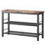 Shoe Storage Bench with Metal Frame, Entryway Shoe Rack Bench for Entryway Hallway Living Room Easy Assembly