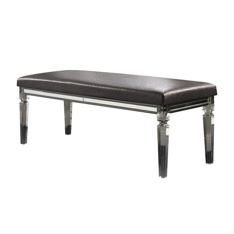 Jay Bench, PU & Clear Acrylic