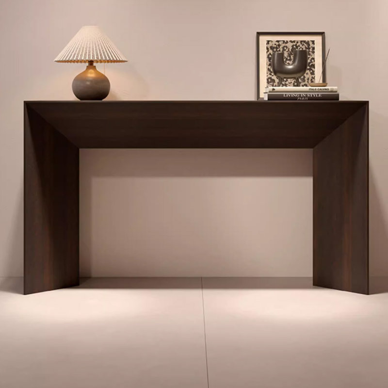 Modern and simple console table, Smoky, 35.43" H x 55.12" W x  15.75" D