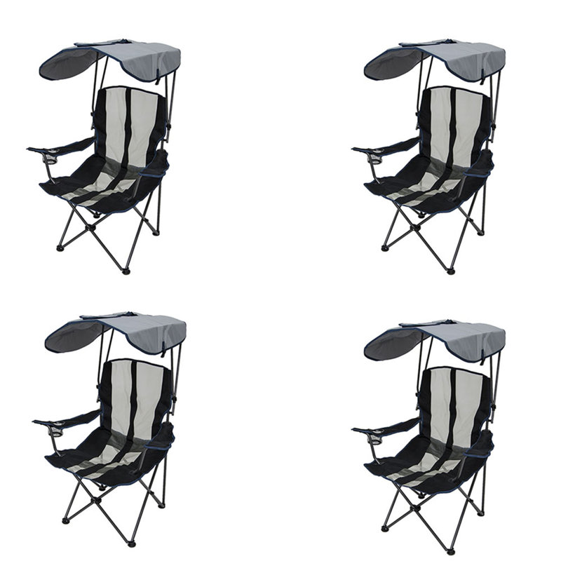 Folding Camping Chair, Navy